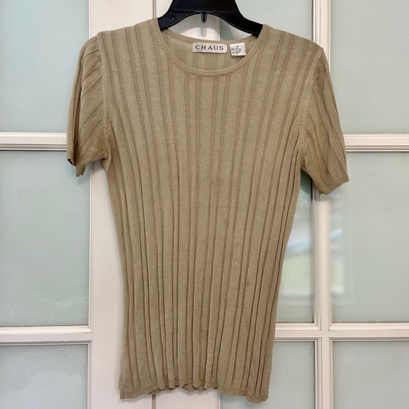 VINTAGE 100% Silk Top - Picture 5 of 8